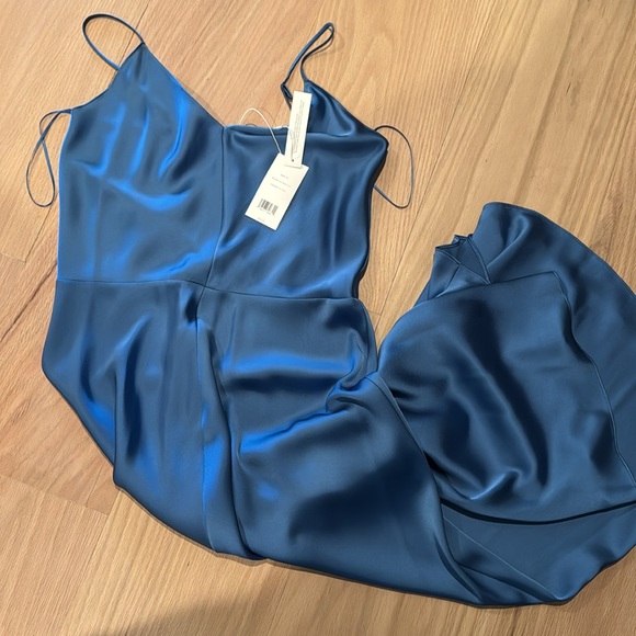 NWT Vince Satin Slipdress in Pool Size XS - Picture 4 of 5